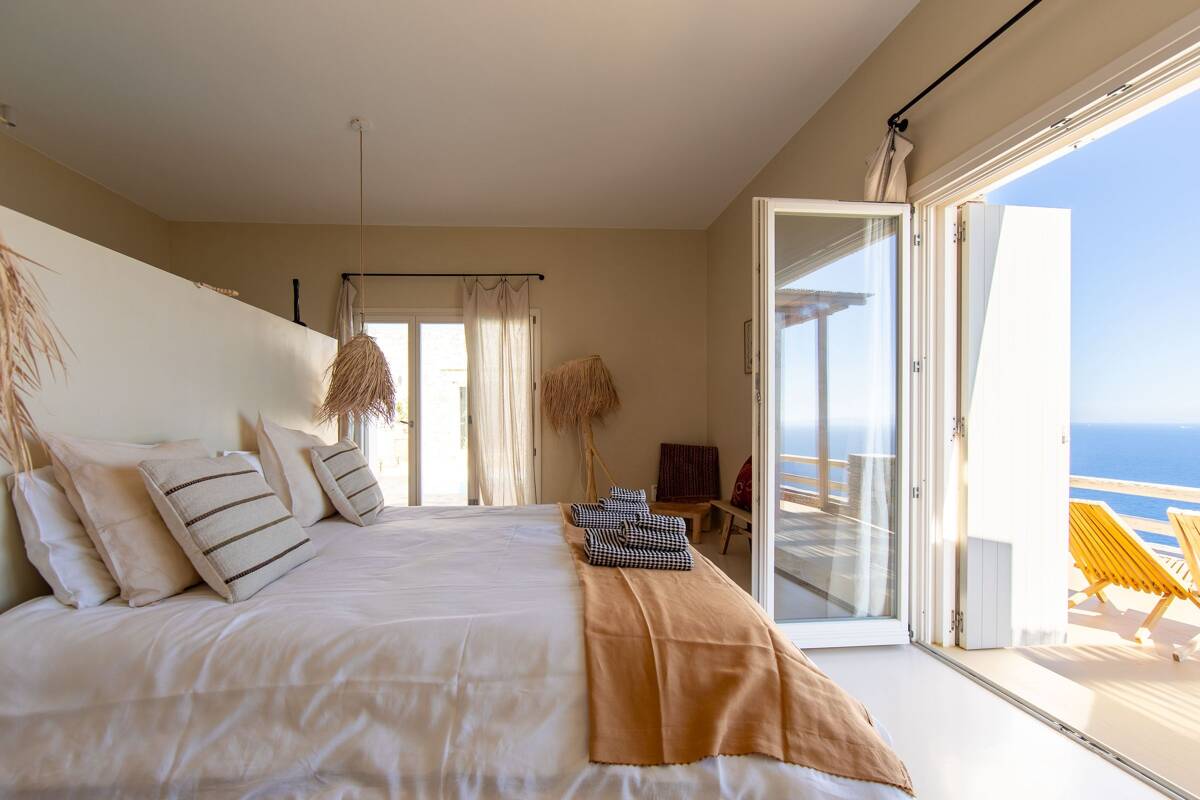 Bedroom with private terrace